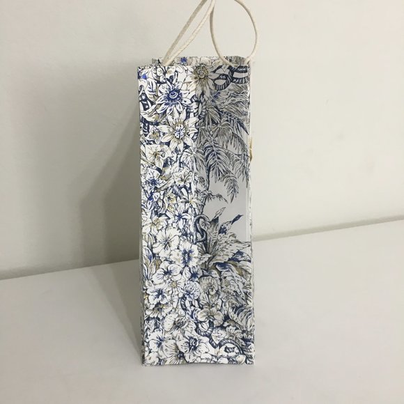 Dior 2022 Holiday Nautical Toile Gift Bag 17x14x6.5" w/Gold Star Charm RARE!! - Picture 5 of 16